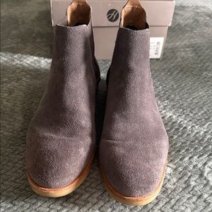 H By Hudson Gray Suede Men's Shoes
